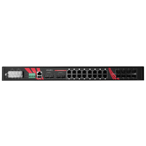 Antaira LMP-2812G-4X8S (-T) 28-Port Managed Gigabit Ethernet PoE+Switch, 16 Gigabit Ethernet, 4 1G/2.5G/10G SFP+ Slots, 8 Gigabit SFP slots